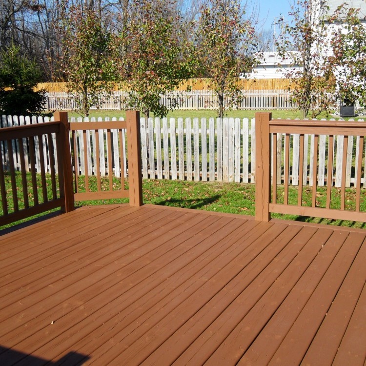 Wonderful Job On My Deck And Patio Clean The Roof